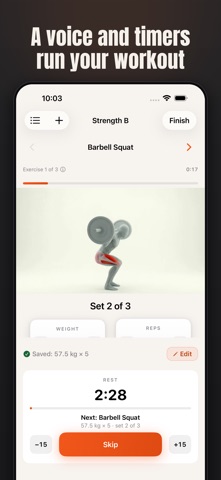 Alzo: Workout Tracker Gym Log Screenshot 3 of 9