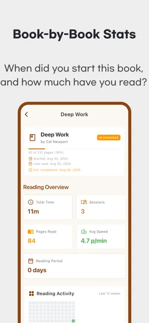 Reading Timer - Time & Pages screenshot 4