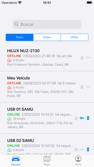 Porto Brasil GPS Screenshot