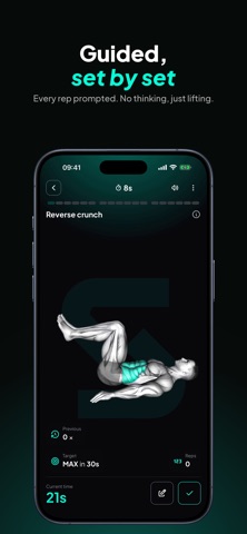 SatisFIT: Workout & Fitness iPhone screenshot