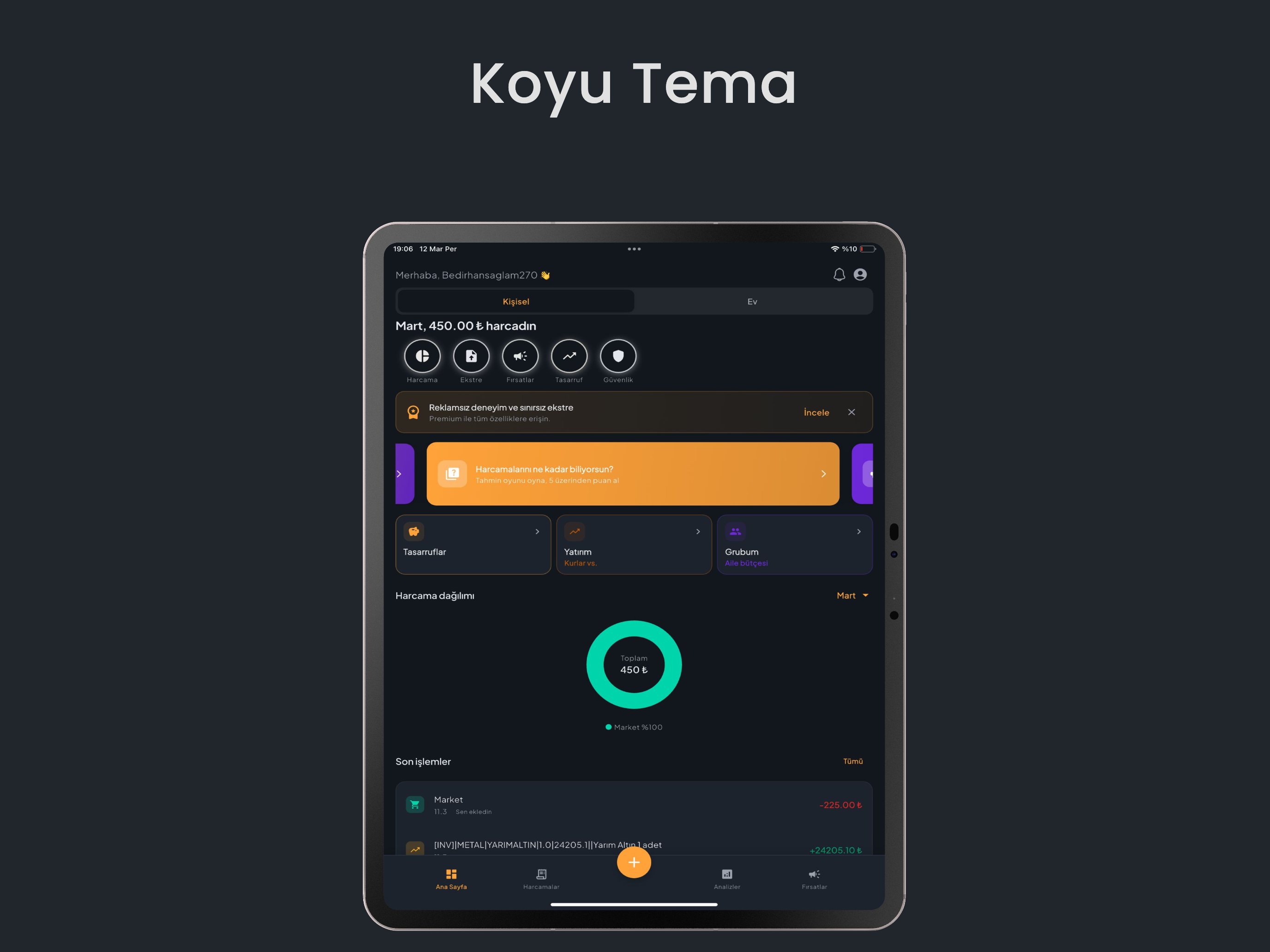 ekstree: Harcama Takip screenshot 17