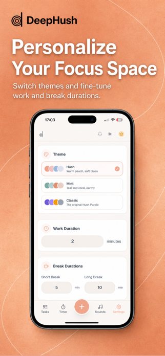 DeepHush: ADHD Focus Timer Screenshot 8 of 8