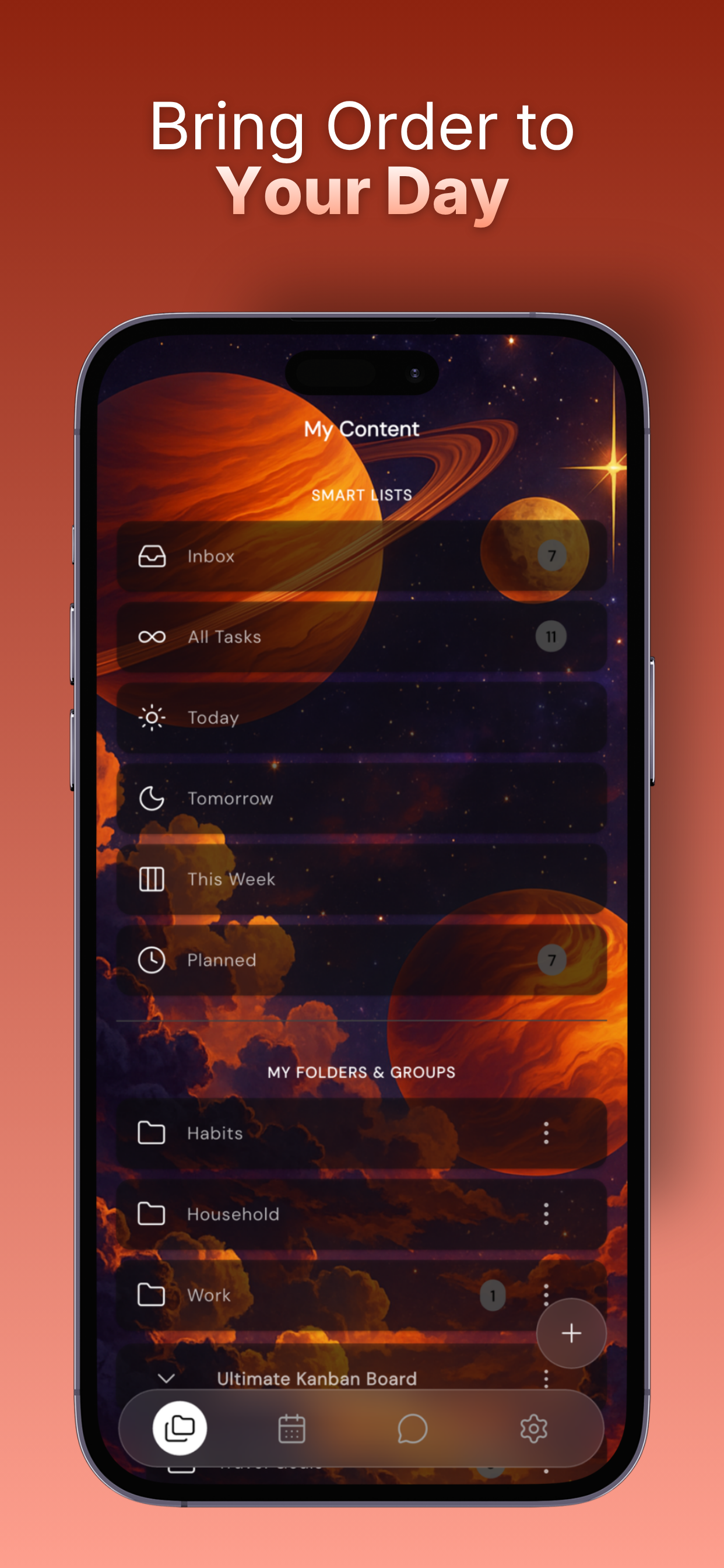 Kaizen - Tasks & Calendar