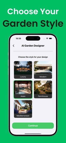 AI Garden Design - Landscape ° iPhone screenshot