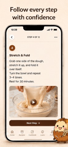 Home Baking Recipes: Bunbee iPhone screenshot