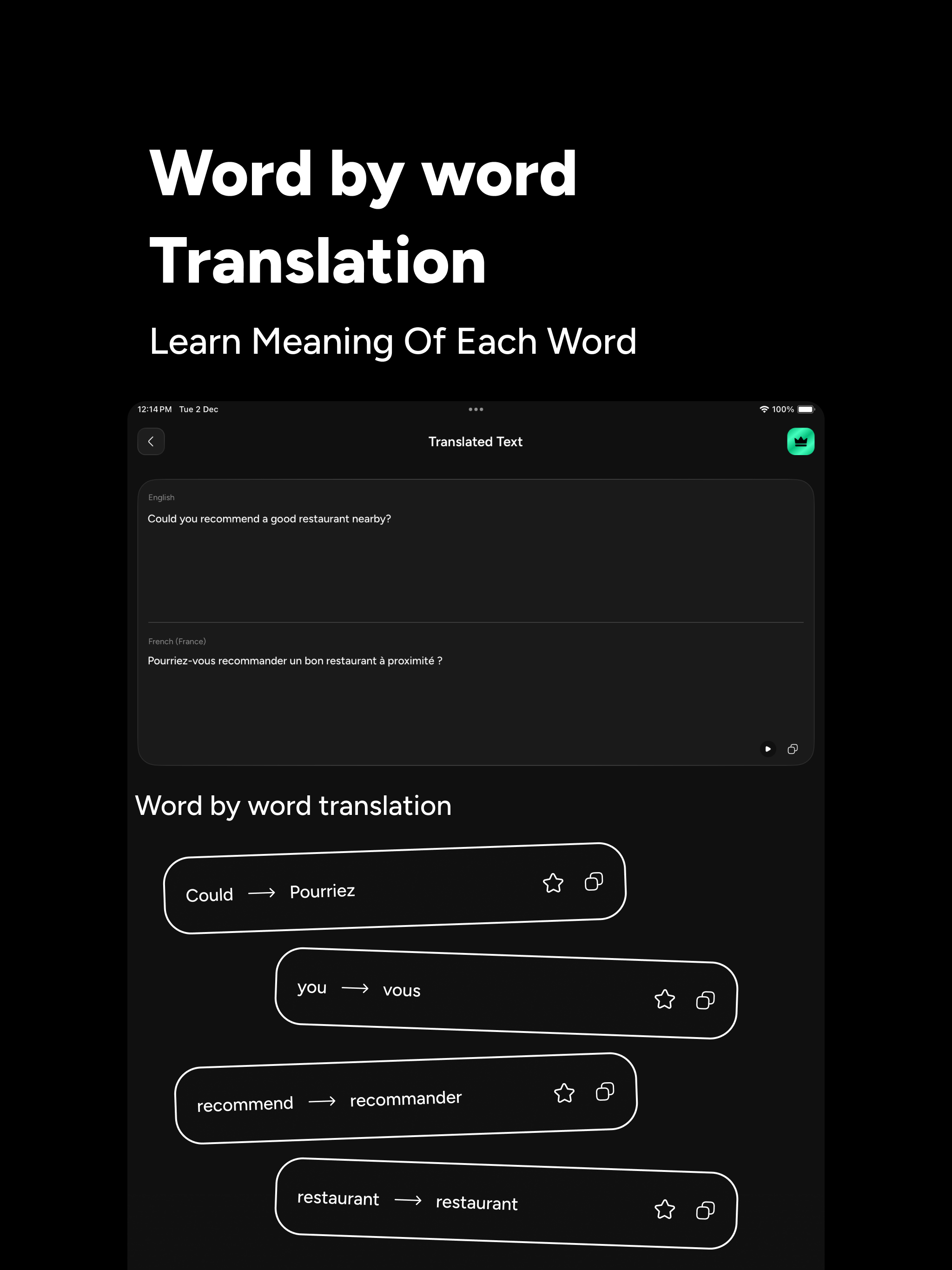 AI Voice Translator - SpeakRR