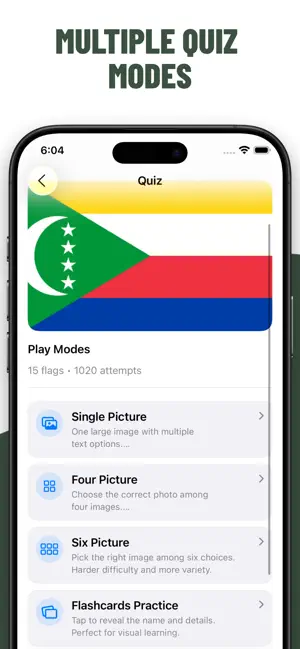 Flags Quiz Identify Flag screenshot 4