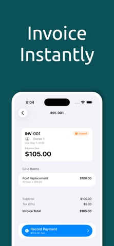Workbill - Time & Invoice Screenshot 2 of 4