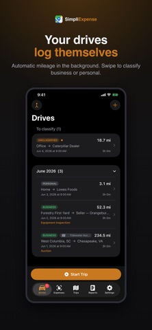 SimpliExpense screenshot