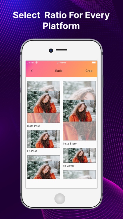 No Crop for Social Media