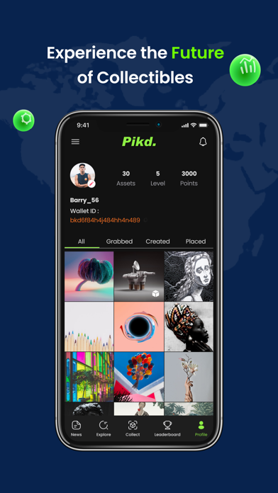 Pikd. Screenshot