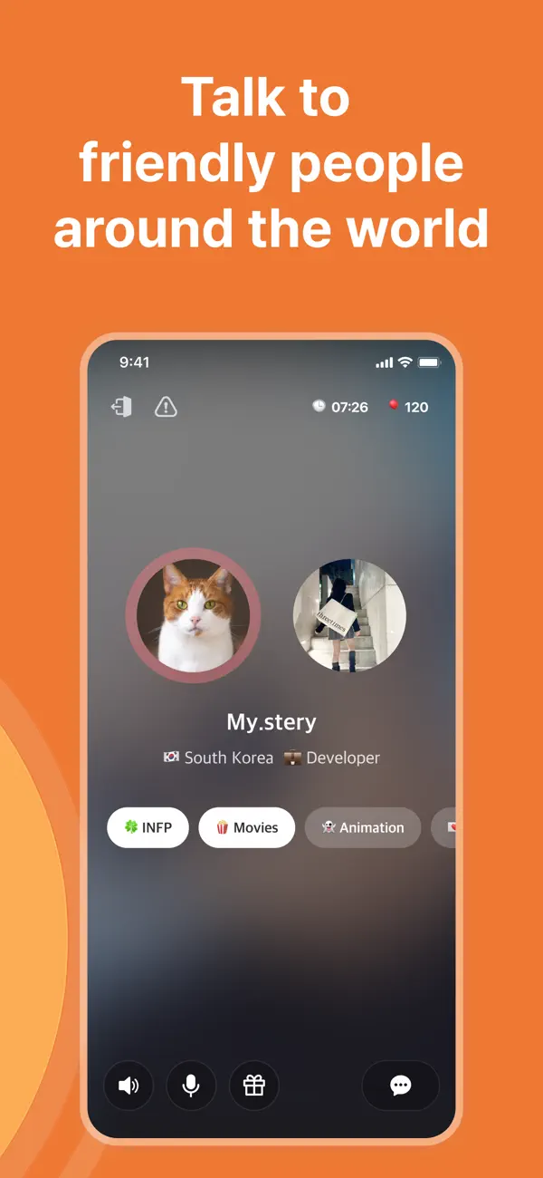 #2. Maum: 1 on 1 Voice Chat (iOS) 作者: LIFEOASIS Inc.