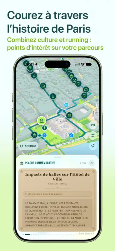 RunninParis – Parcours Running screenshot 8 of 10