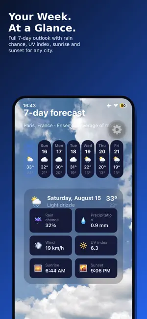 Forecast Blend: Radar & Alerts screenshot 2