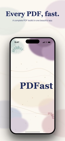 PDFast: PDF Tools & Scanner Screenshot 1 of 7