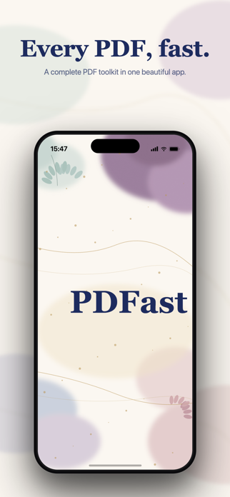 PDFast: PDF Tools & Scanner Screenshot 1 of 7