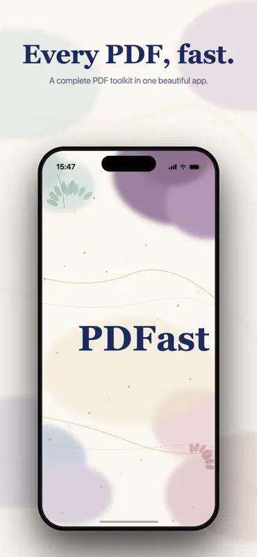 PDFast: PDF Tools & Scanner screenshot 1 of 7