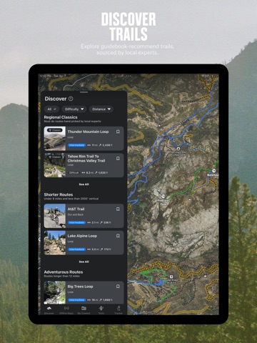 onX Backcountry: 3D Trail Maps iPad screenshot 5
