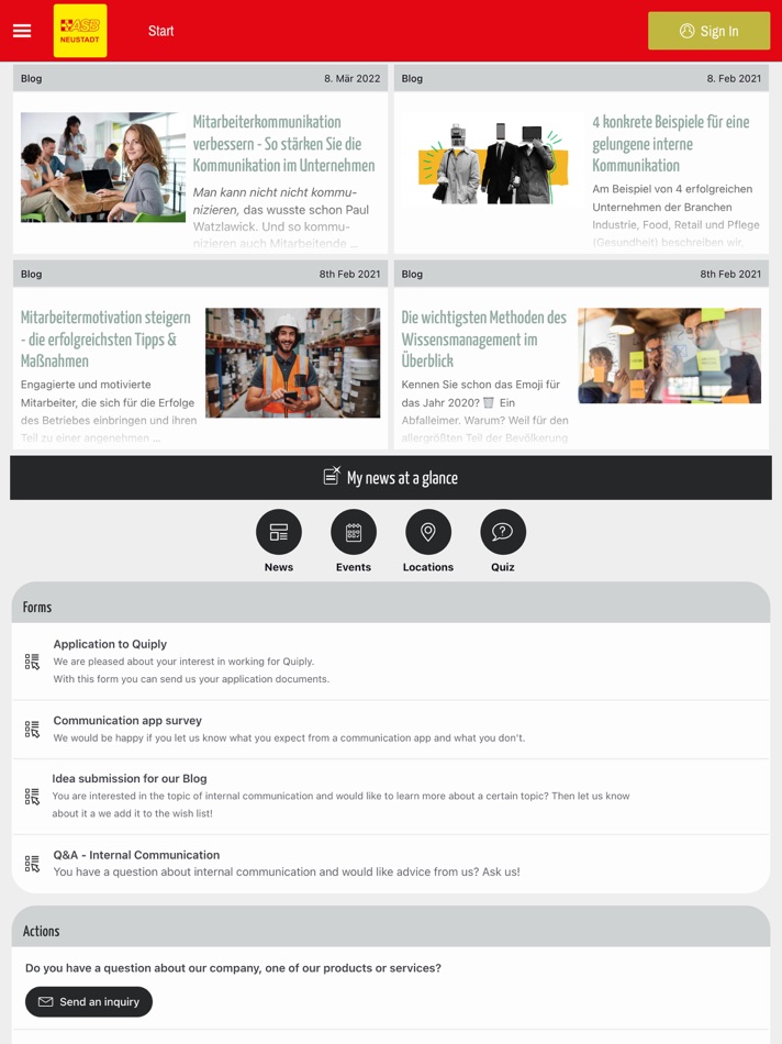 #1. ASB OV Neustadt/Sa. e.V. (iOS) Podle: Arbeiter-Samariter-Bund Ortsverband Neustadt Sachsen e.V.