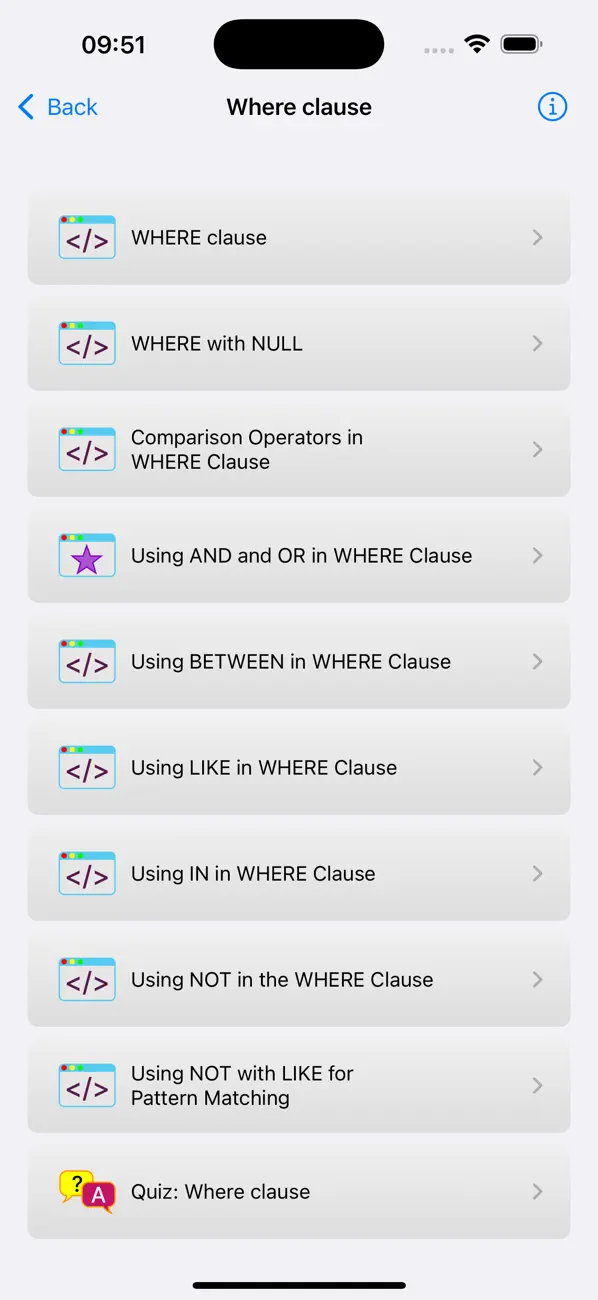 #2. SQL Programming Pro (iOS) 게시자: ALG Software Lab