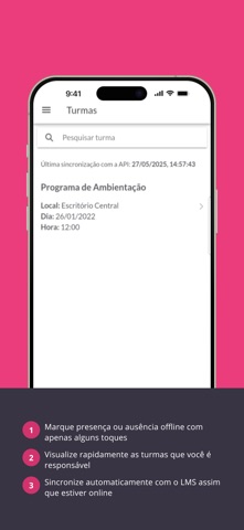 Presença Offline screenshot