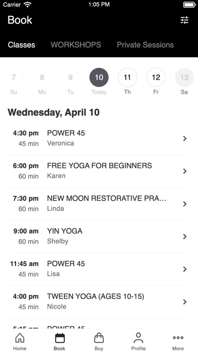 5 Boro Power Yoga NY Screenshot