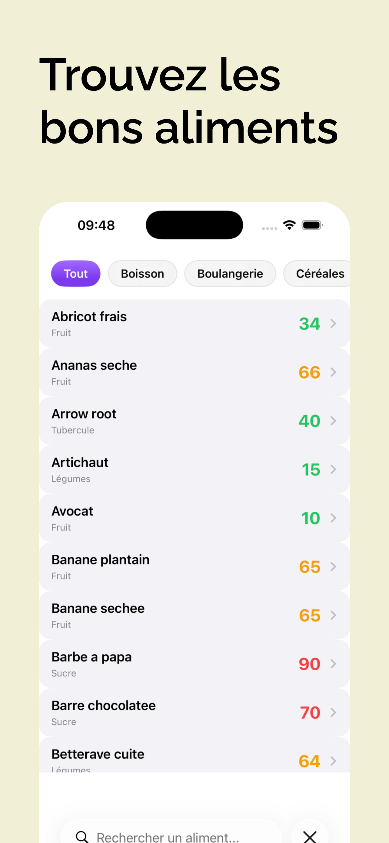 Mon IG Bas - Scan Rapide