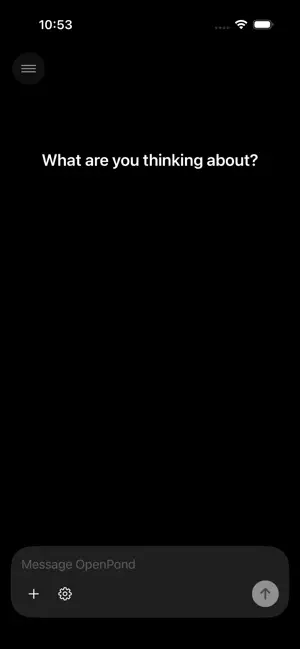 OpenPond screenshot 1