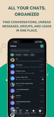 VChat CRM Screenshot 2 of 4