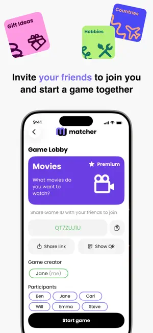 Matcher - Decide Together screenshot 2