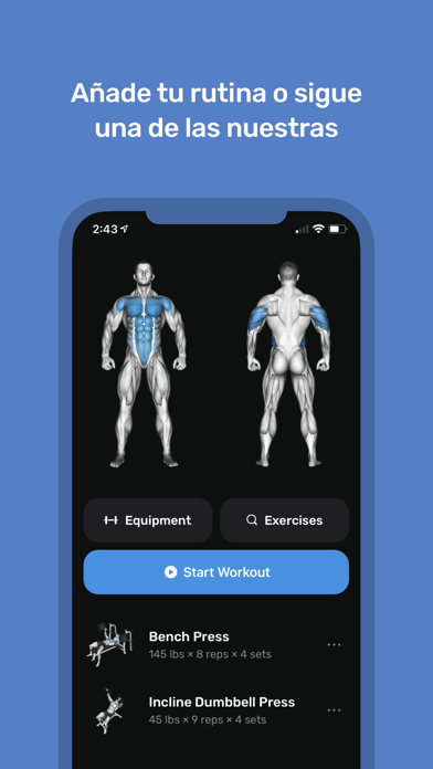 Fitness AI Gym: Entrenamiento screenshot 2