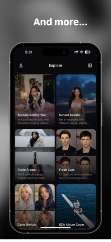 Picassa: AI Photo & Video iPhone screenshot