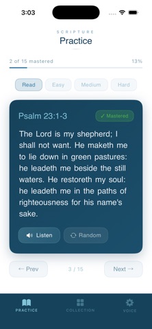 Scripture Practice Screenshot 2 of 3