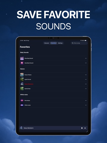 CozySleep: Baby White Noise iPad screenshot