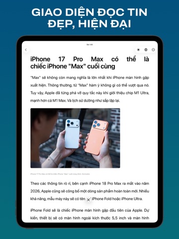 Báo Online: Đọc Báo Mới 24h iPad screenshot