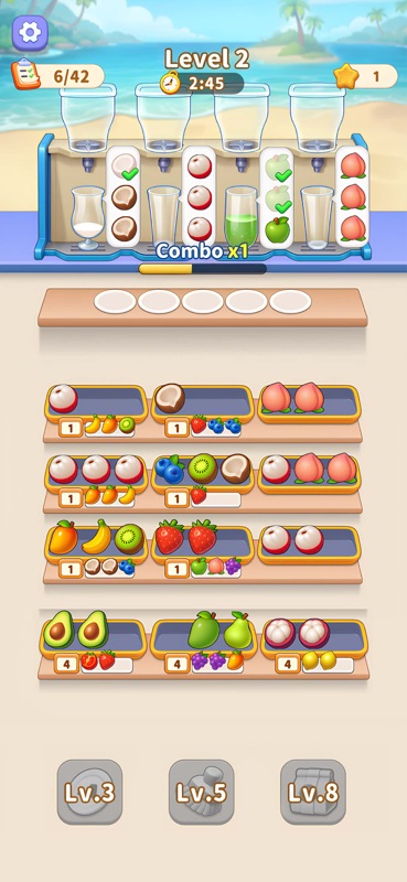 Juice Order-Sorting Master 3D screenshot 2