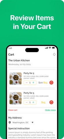 Mint Kitchens screenshot