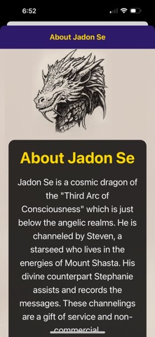 Golden Dragon Oracle Deck screenshot