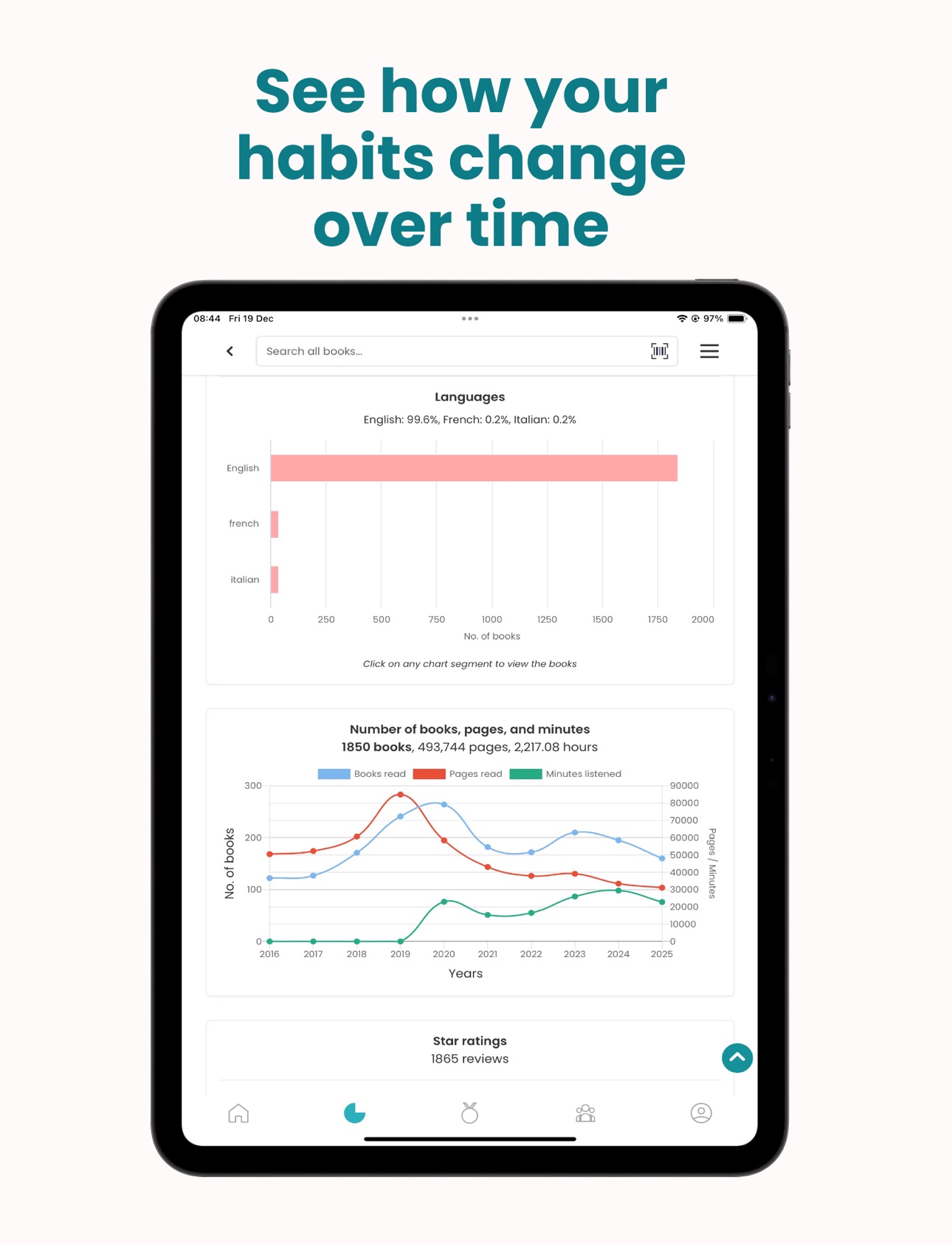 StoryGraph: Reading Tracker screenshot 3