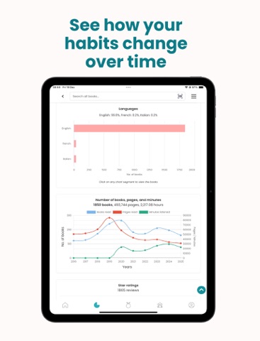 Screenshot #6 pour StoryGraph: Reading Tracker