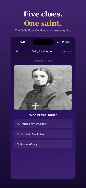 MySaint screenshot 1