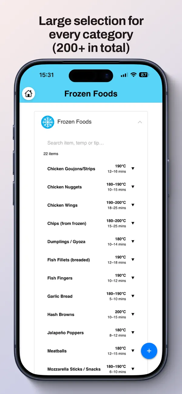 Screenshot #3 pour AirFryer