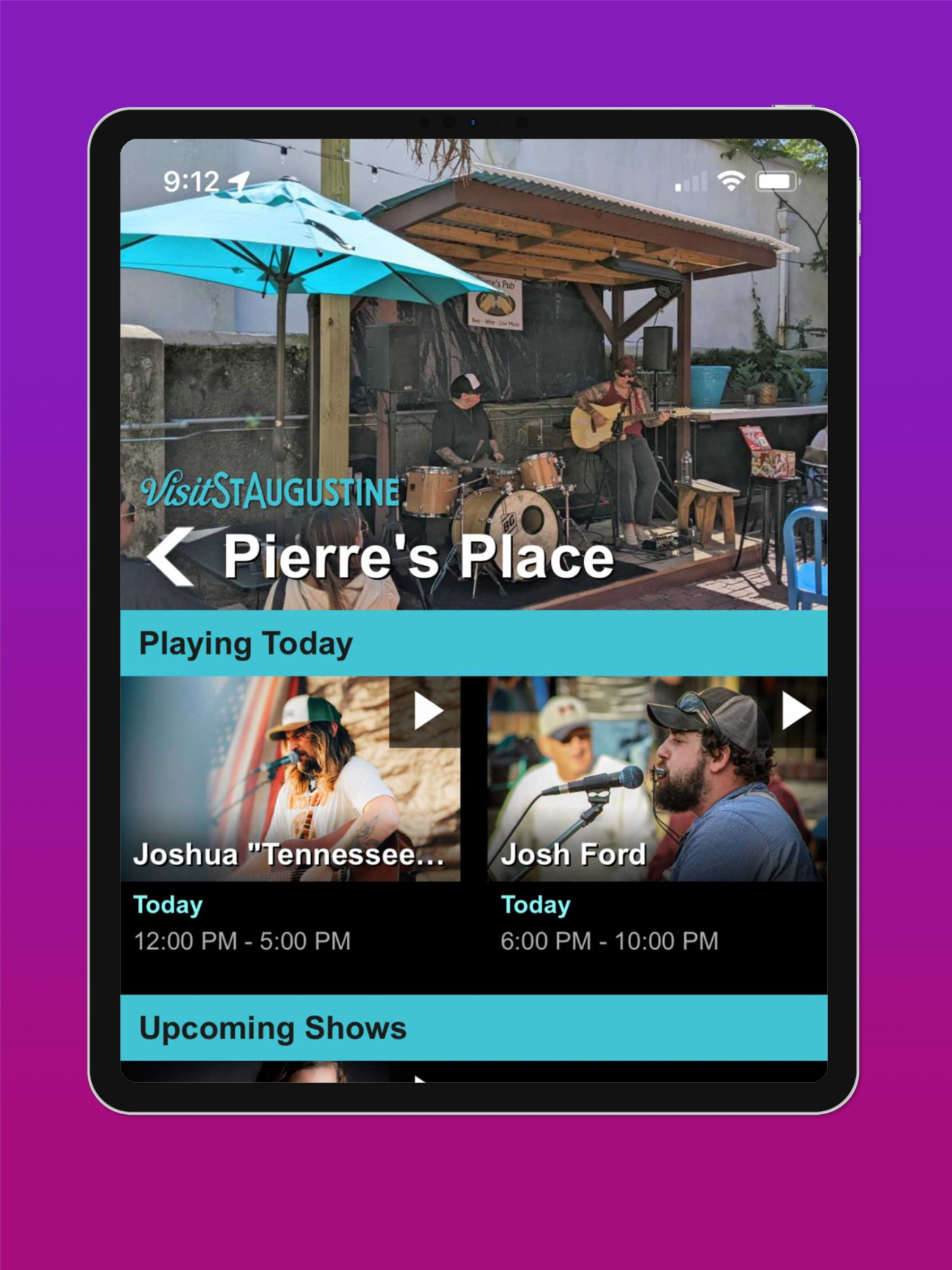 St Augustine Live Music screenshot 12