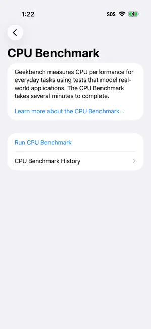Geekbench 7 iPhone screenshot 2