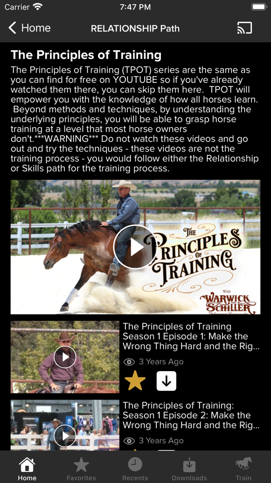 #4. WS On Demand (iOS) 由: Warwick Schiller Performance Horsemanship LLC