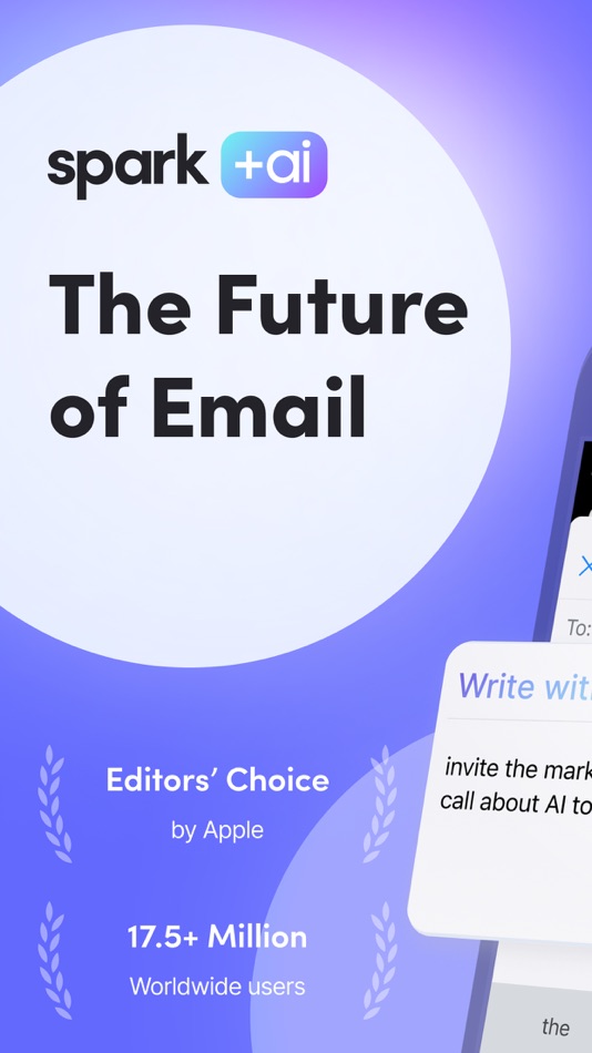 #1. Spark Mail + AI: Email Inbox (iOS) โดย: Readdle Technologies Limited