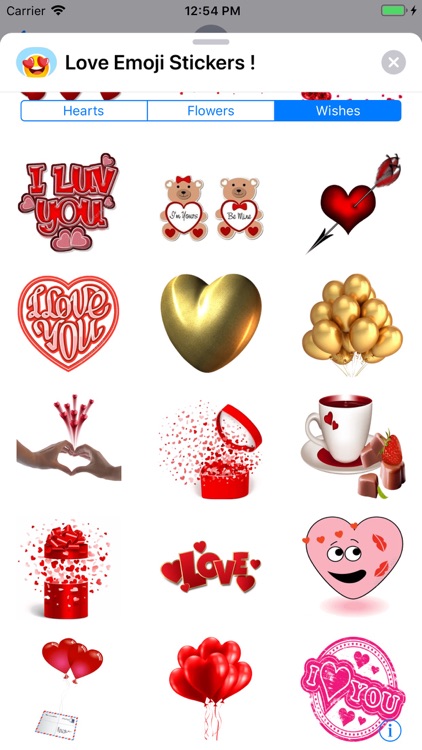 Love Emoji Stickers !