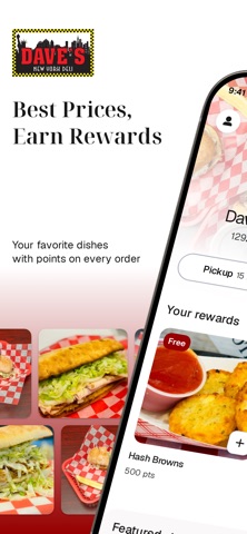 Dave's New York Deli iPhone screenshot