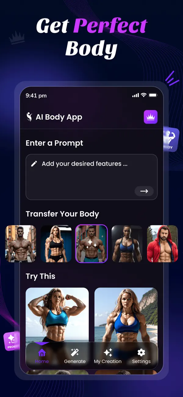 Screenshot #2 pour AI Photo Generator-AI Physique