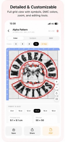 Alpha Pattern Generator: Image Screenshot 3 of 4